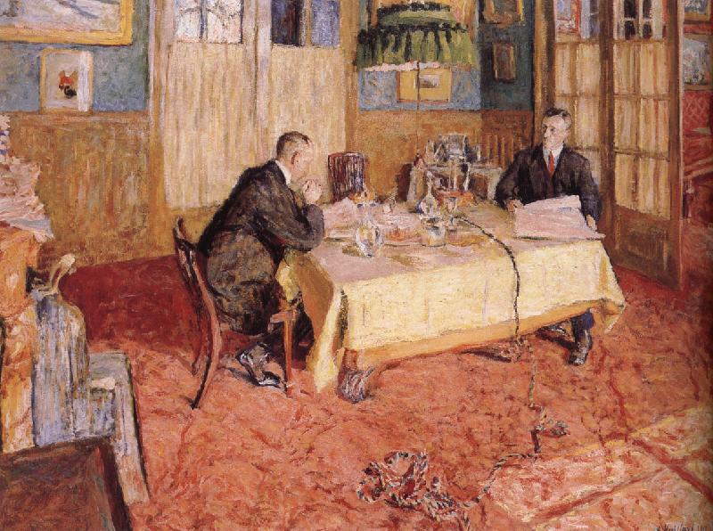 Edouard Vuillard In the office